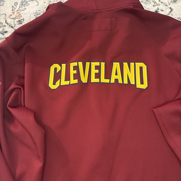 Nike NBA Cleveland Cavs  75th Anniversary Performance Full Zip Hoodie Size 3x - Picture 8 of 9